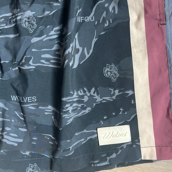 NWOT Darc Sports Wolves Shorts - Picture 2 of 6